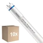 Fordelspakning 10x Philips LED Tube T8 MASTER (EM/Mains) Ultra Output 16W 2300lm - 830 varm hvit | 105cm - erstatter 38W