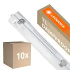 Fordelspakning 10x Ledvance LED Lyslister Vanntett Fuktighetstett Armatur Performance | Egnet Til 1x60cm LED Lysrør