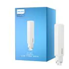 Philips CorePro PL-C LED 9.5W 1100lm - 840 Kald Hvit | 4-Stift - Erstatter 26W