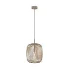 Eglo Pendel Lampe Romazzina Stål Slipt | IP20 - Egnet for 1x E27 