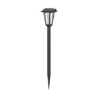 Eglo Pigg Lys Prietta Solar Svart 6W 800lm - 827 Ekstra Varm Hvit | IP44 - Bevegelses- og Lyssensor